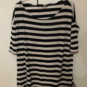 Black and White Strip Shirt